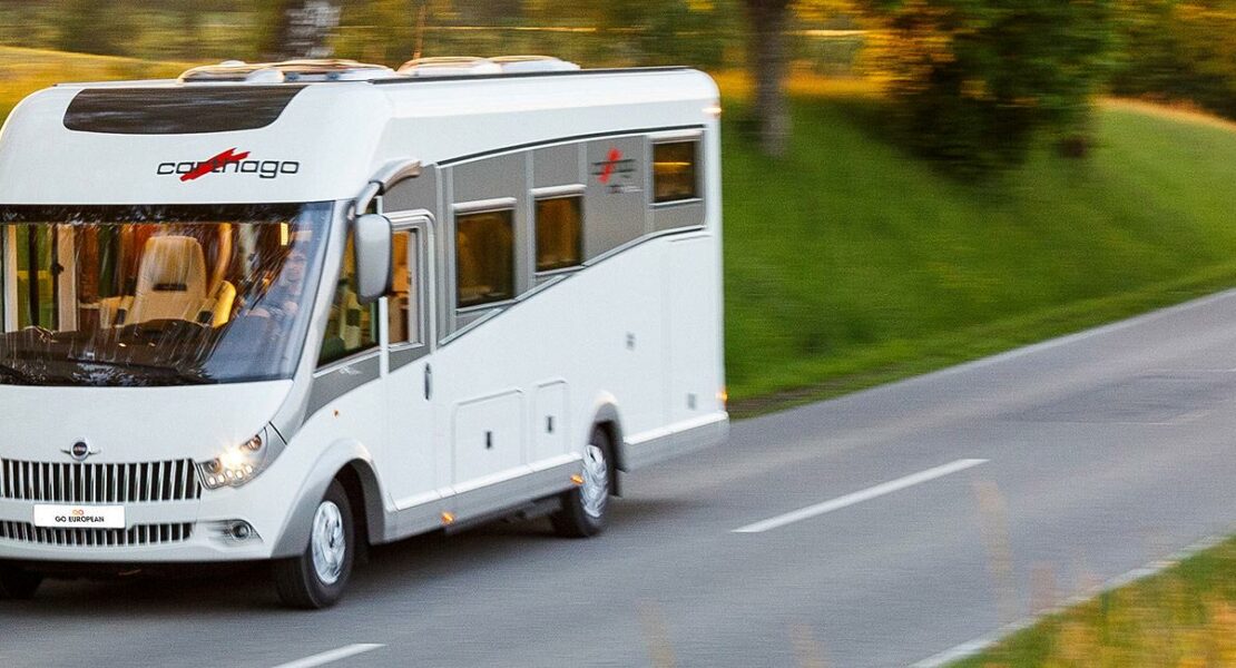 Carthago Motorhome on the Road