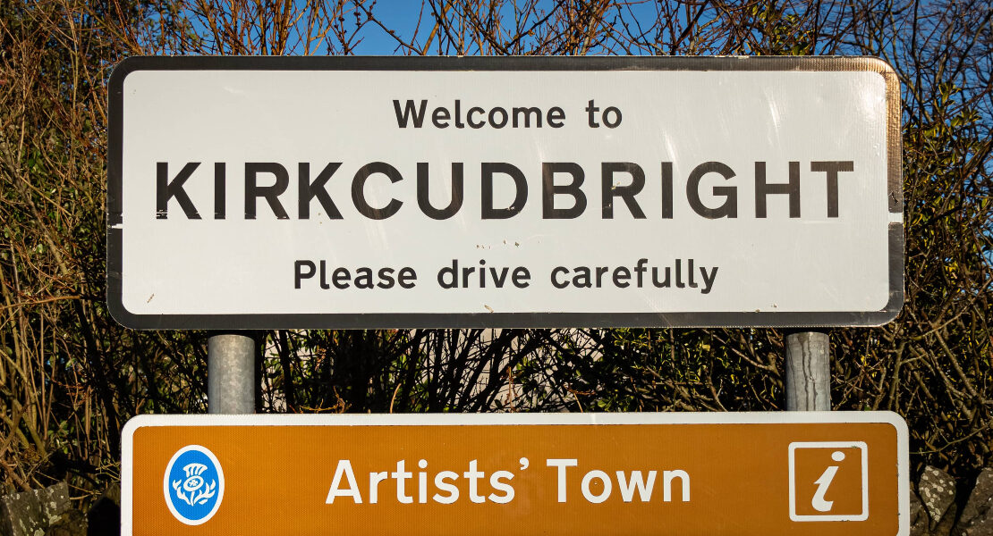 Kirkcudbright Sign